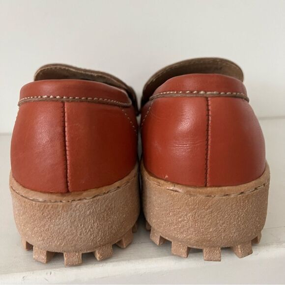 Osaga Vintage Kinetics Leather Loafer Made In Korea Men’s 7.5 Rare! main image 4